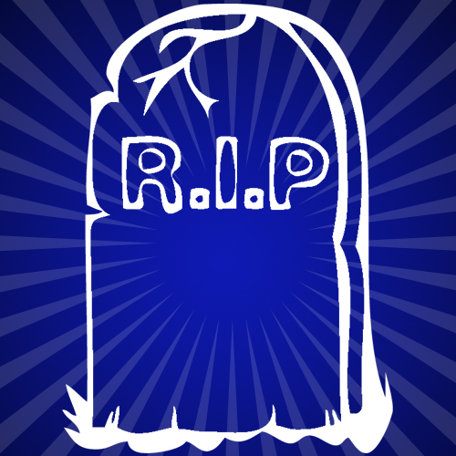 Picture of R.I.P Gravestone halloween iron on transfer
